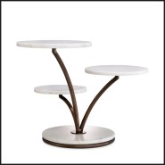Présentoir à gâteau 24 - Anza - refined cake platter, minimalist design, ideal for boutique cafés - Pacific Compagnie.