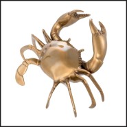 Objet Décoratif 24 - Crab - charming sea‑creature ornament, adds whimsical touch to shelves - Pacific Compagnie.