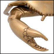 Objet Décoratif 24 - Crab - stylized crab figurine, vibrant detail, perfect for nautical themed rooms - Pacific Compagnie.