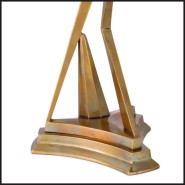 Bougeoir 24 - Fiesole - Laiton Poli - Pacific Compagnie.