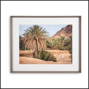 Impression 24 - Moroccan Oasis - colorful oasis scene, warm palette, perfect for travel‑themed décor - Pacific Compagnie.