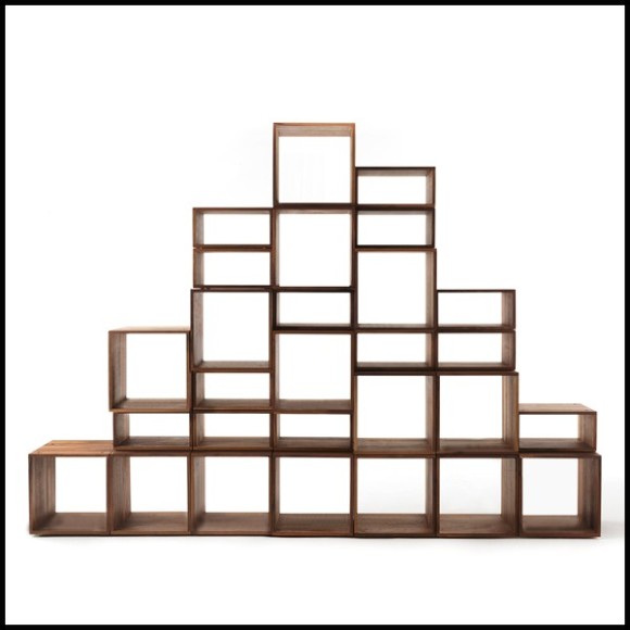 Bookcase 154 – Freedom 5 – Contemporary – Pacific Compagnie