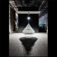 Lustre 230 - Large Sculpture - Installation lumineuse - Pacific Compagnie.