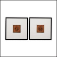 Impression Antique Vases by William Hamilton set of 2 - Charme d'antan - Pacific Compagnie.