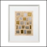 Impression Sand Shaped by Michael Willett set of 2 - Déco intérieure beige - Pacific Compagnie.