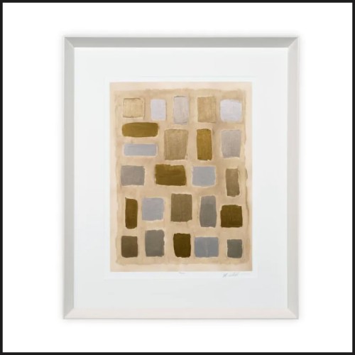 Impression 24 - Sand Shaped by Michael Willett set of 2 - minimalist beach‑inspired print, soft pastel tones, wall décor duo - P