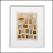 Impression Sand Shaped by Michael Willett set of 2 - Art mural sable - Pacific Compagnie.