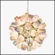 Lustre 230 - Sphere Sculpture | Chandelier 230 - Sphere Sculpture - Spherical lighting Pacific Compagnie.