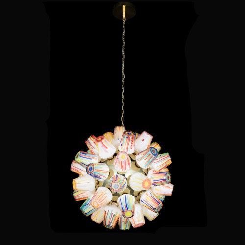 Lustre 230 - Sphere Sculpture - Luminaire design - Pacific Compagnie.