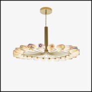 Lustre 230 - Ring Sculpture, salon - Pacific Compagnie.