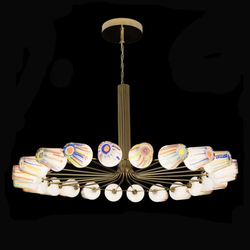 Lustre 230 - Ring Sculpture, design - Pacific Compagnie.