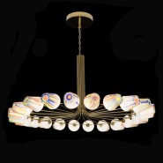 Lustre 230 - Ring Sculpture, design - Pacific Compagnie.