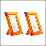 Cadre Photo 24 - Theory S set of 2 | Picture Frame 24 - Theory S set of 2 - Desk Photo Frame Set Pacific Compagnie.