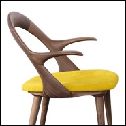 Chair 163-Ark Walnut armrests
