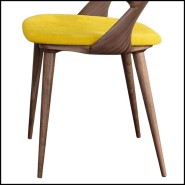 Chaise 163 - Ark Walnut armrests, confortable - Pacific Compagnie.