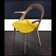 Chair 163-Ark Walnut armrests