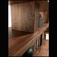 Bookcase 154 – Bookshelf – Solid wood – Pacific Compagnie