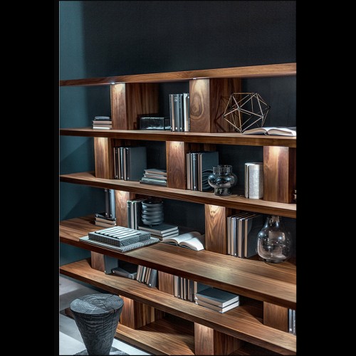 Bookcase 154 – Bookshelf, industrial style – Pacific Compagnie