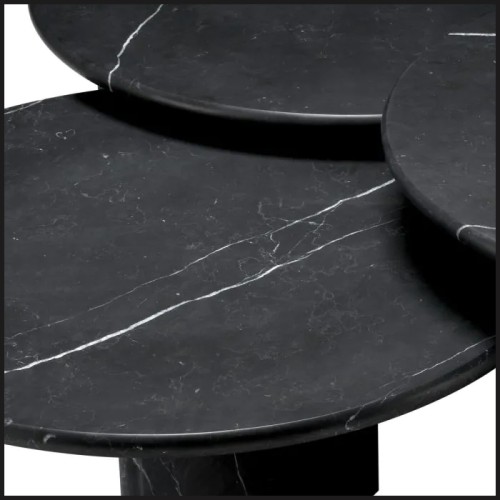 Table basse 24 - Naples set de 3, marbre - Pacific Compagnie.