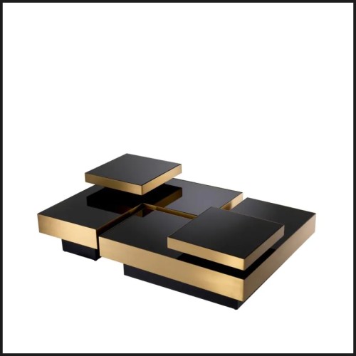 Table Basse 24 - Nio set of 4, empilables - Pacific Compagnie.