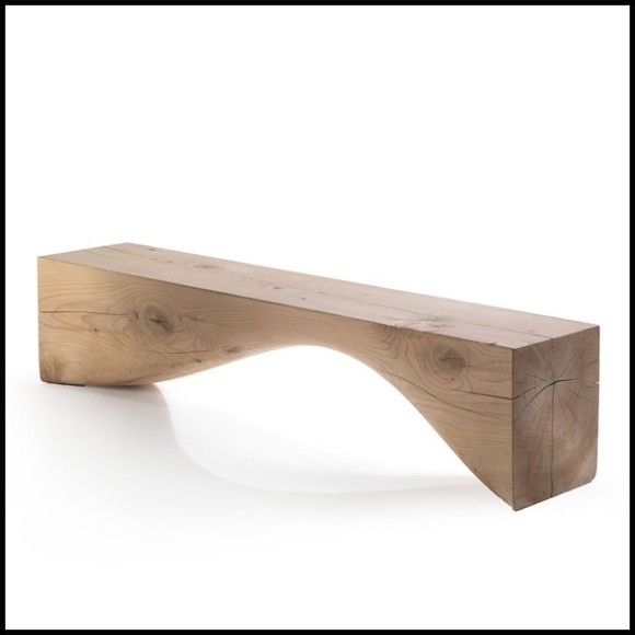 Bench 154 - Line -Wood - Pacific Compagnie.