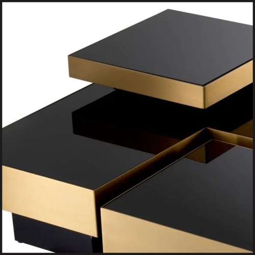 Table Basse 24 - Nio set of 4, carrée - Pacific Compagnie.