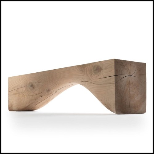 Bench 154 - Line -Wood - Pacific Compagnie.