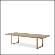 Table de Repas 24 - Remington 300 cm - Plateau laqué - Pacific Compagnie.