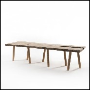 Table 154 - Briccole Venezia Table - Recycled wood - Pacific Compagnie.
