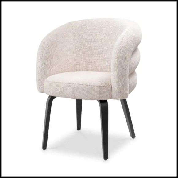 Chaise 24 - Novelle | Upholstered Dining Chair - Pacific Compagnie.