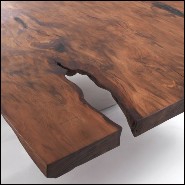 Table de repas 154 - Kauri Riflessi Millenari - Design luxe - Pacific Compagnie.