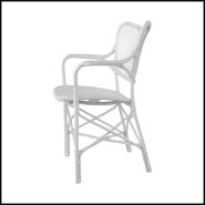 Chaise 24 - Colony avec accoudoir | Dining Chair 24 - Colony Armchair - Pacific Compagnie.