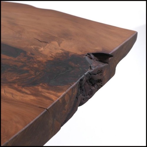 Table de repas 154 - Kauri Riflessi Millenari - Bois précieux - Pacific Compagnie.