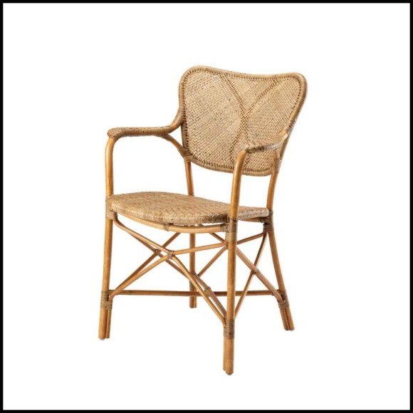 Chaise 24 - Colony avec accoudoir | Modern Colony Armchair Chair - Pacific Compagnie.