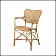 Chaise 24 - Colony avec accoudoir | Modern Colony Armchair Chair - Pacific Compagnie.