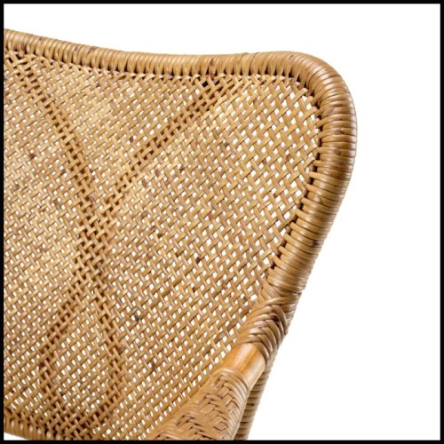 Chaise 24 - Colony avec accoudoir | Colony Upholstered Armchair - Pacific Compagnie.