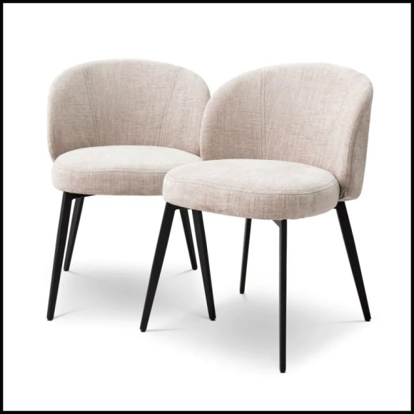 Chaise 24 - Lloyd set de 2 - Moderne Pacific Compagnie.