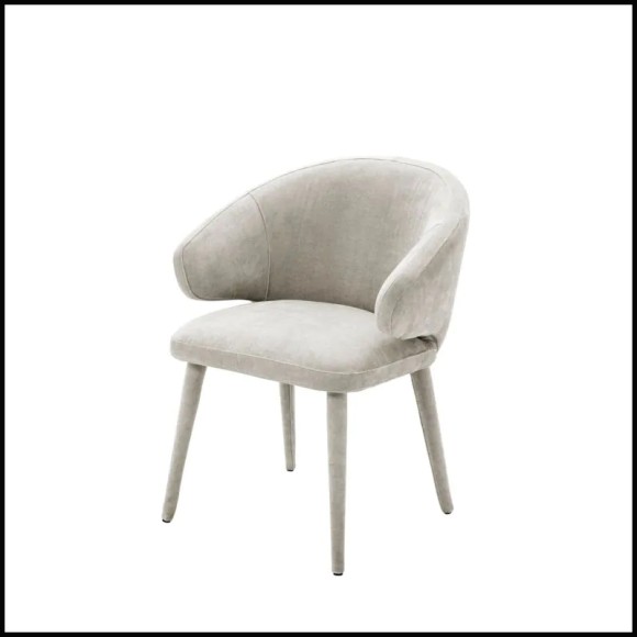 Chaise 24 - Cardinale - Moderne - Pacific Compagnie.