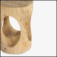 Tabouret 154 - Ziba - Riva1920 Ziba Cedar Stool - Pacific Compagnie.