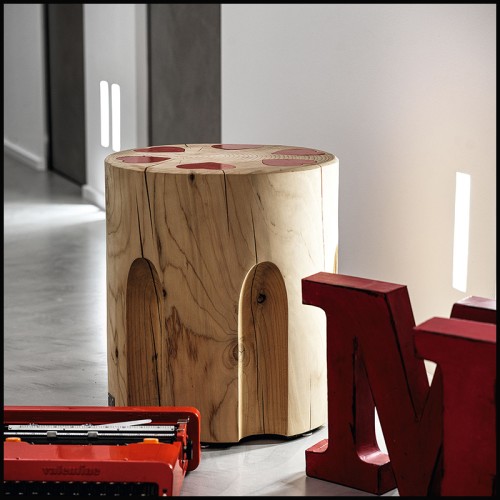 Tabouret 154 - Sparacuori - Finition élégante - Pacific Compagnie.