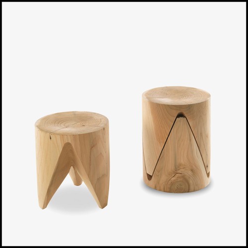 Stool 154 – J+I ZIG+ZAG – Graphic patterns – Pacific Compagnie