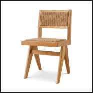 Outdoor Chaise 24 - Niclas - Niclas Braided Outdoor Chair - Pacific Compagnie.