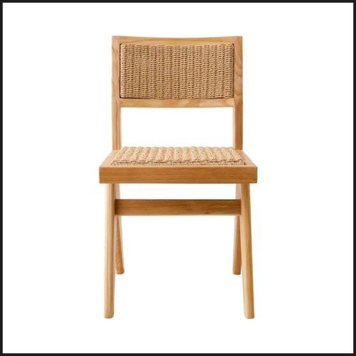 Outdoor Chaise 24 - Niclas - Niclas Outdoor Woven Chair - Pacific Compagnie.