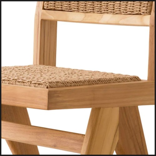 Outdoor Chaise 24 - Niclas - Niclas Wicker Chair - Pacific Compagnie.