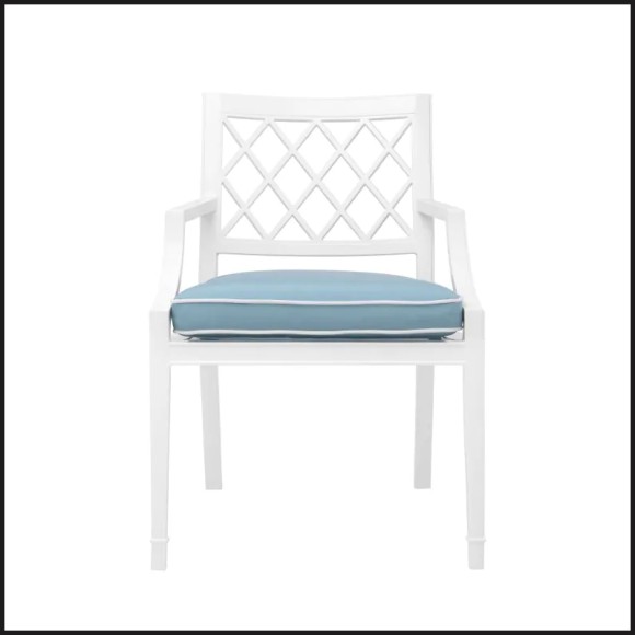 Outdoor Chaise 24 - Paladium avec accoudoir