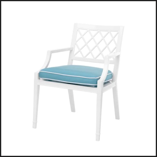 Outdoor Chaise 24 - Paladium avec accoudoir - Pour extérieur - Pacific Compagnie.