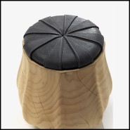 Tabouret 154 - Gumnut - Bois massif - Pacific Compagnie.