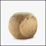 Tabouret 154 - Ameda - Finition bois clair - Pacific Compagnie.