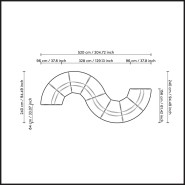 Canapé Modulable 24 - Lindau Coin intérieur - Pacific Compagnie.