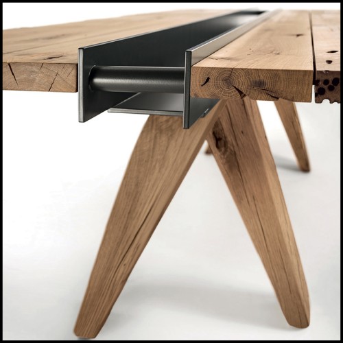 Canal Briccola Dining Table - 154 - Central Compartment - Pacific Compagnie.